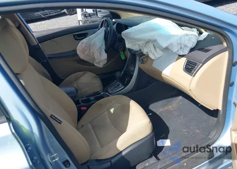 2013 Hyundai Elantra Gls z USA, uszkodzony, nr VIN KMHDH4AE0DU624242